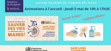 Journée mondiale de l’hygiène des mains le 5 mai 2022